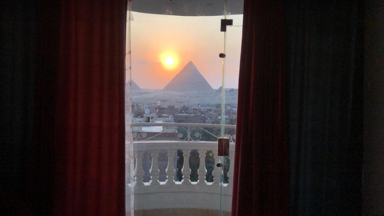 Full Pyramids View Apartment With Balcony For 8 P Kafret el-Gabal Zewnętrze zdjęcie