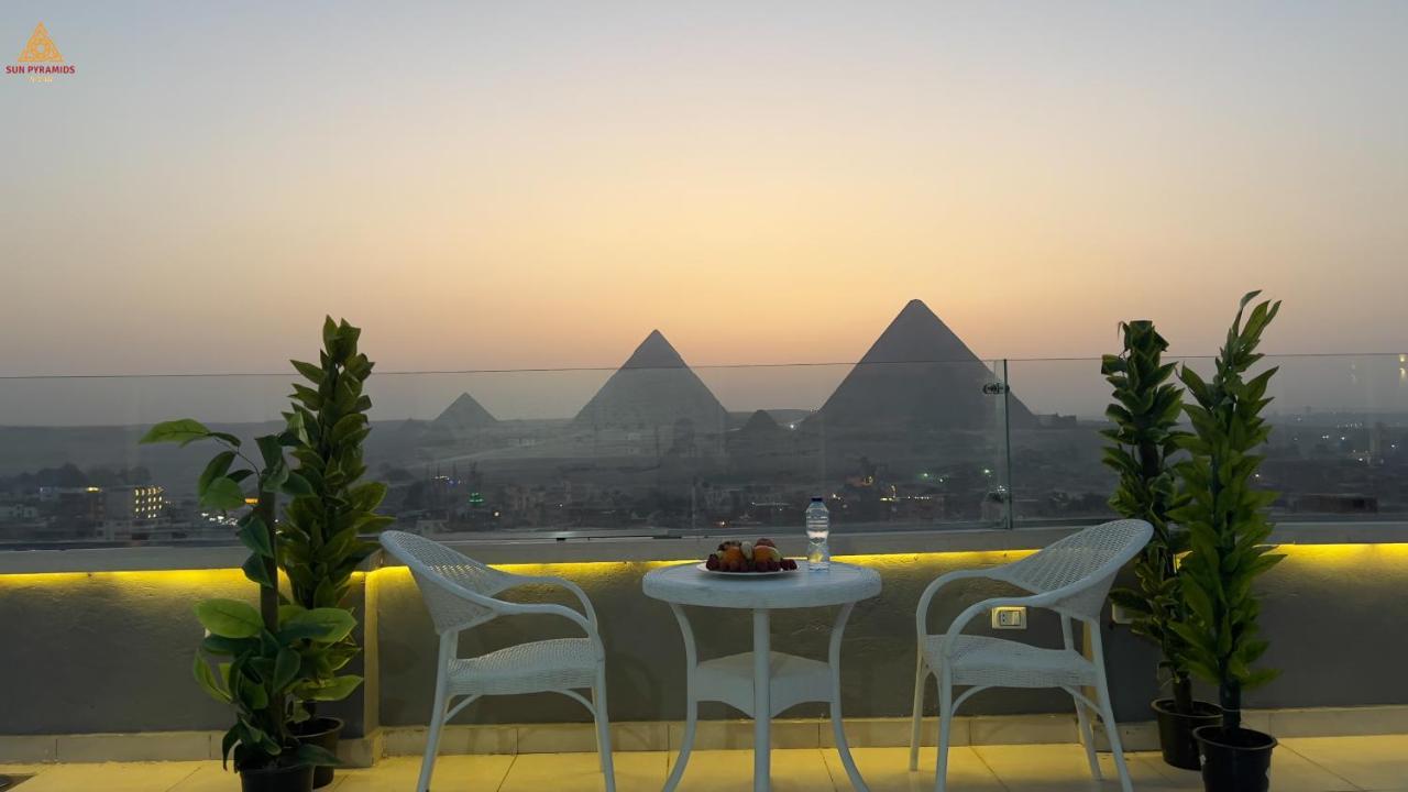 Full Pyramids View Apartment With Balcony For 8 P Kafret el-Gabal Zewnętrze zdjęcie