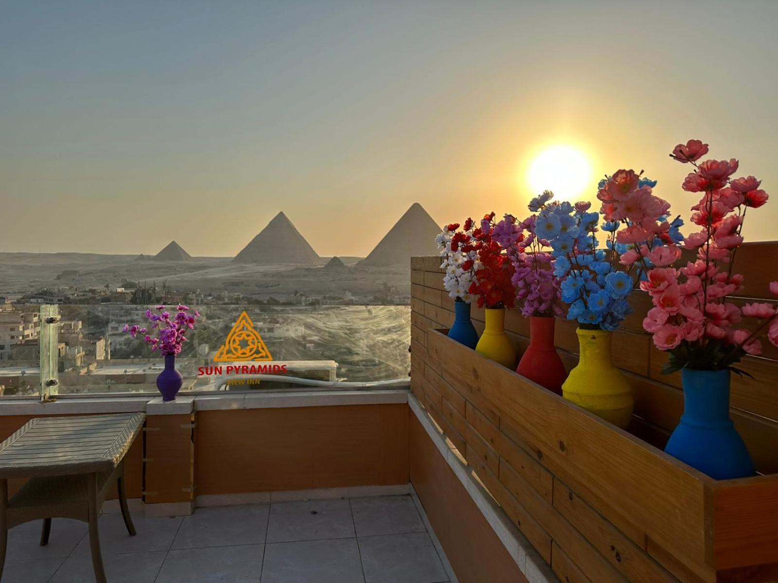 Full Pyramids View Apartment With Balcony For 8 P Kafret el-Gabal Zewnętrze zdjęcie