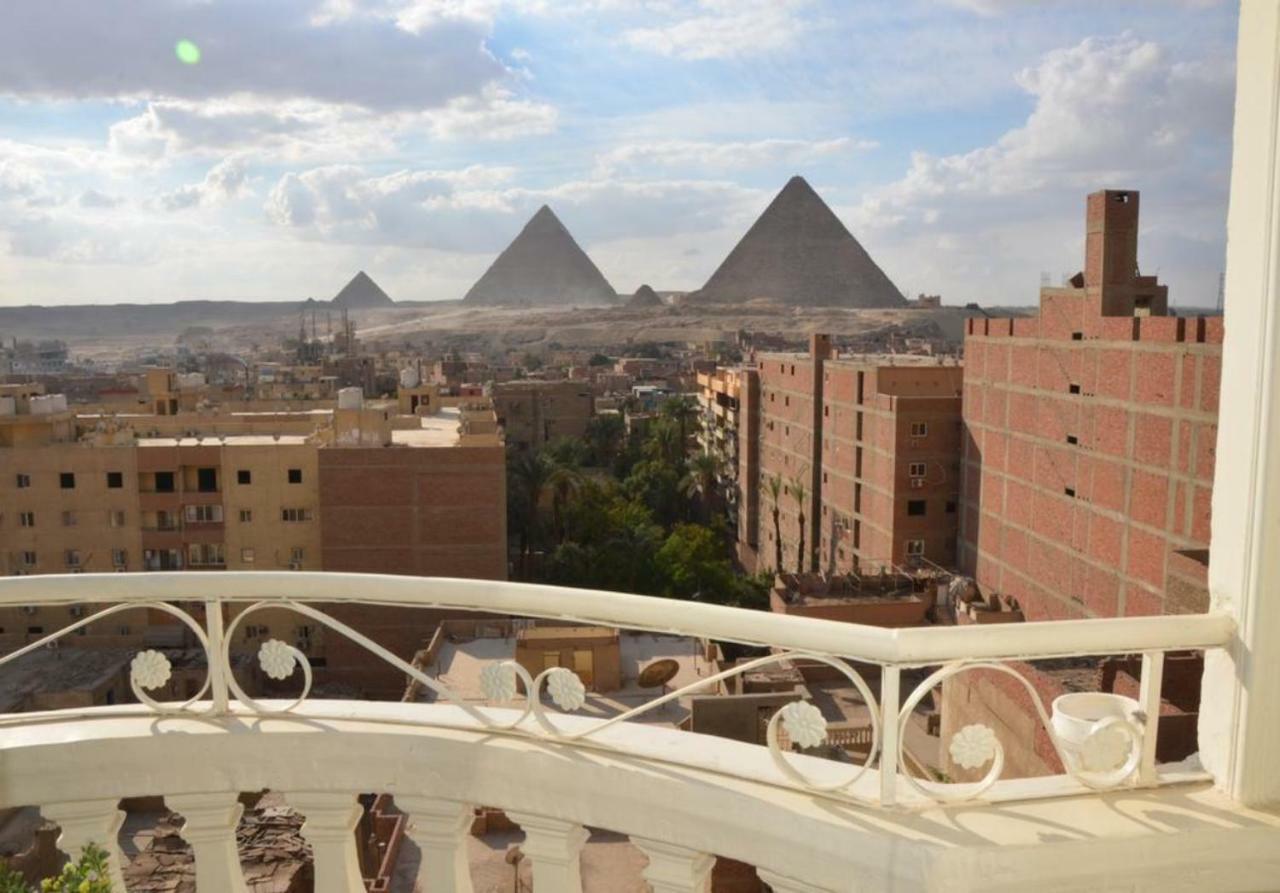 Full Pyramids View Apartment With Balcony For 8 P Kafret el-Gabal Zewnętrze zdjęcie